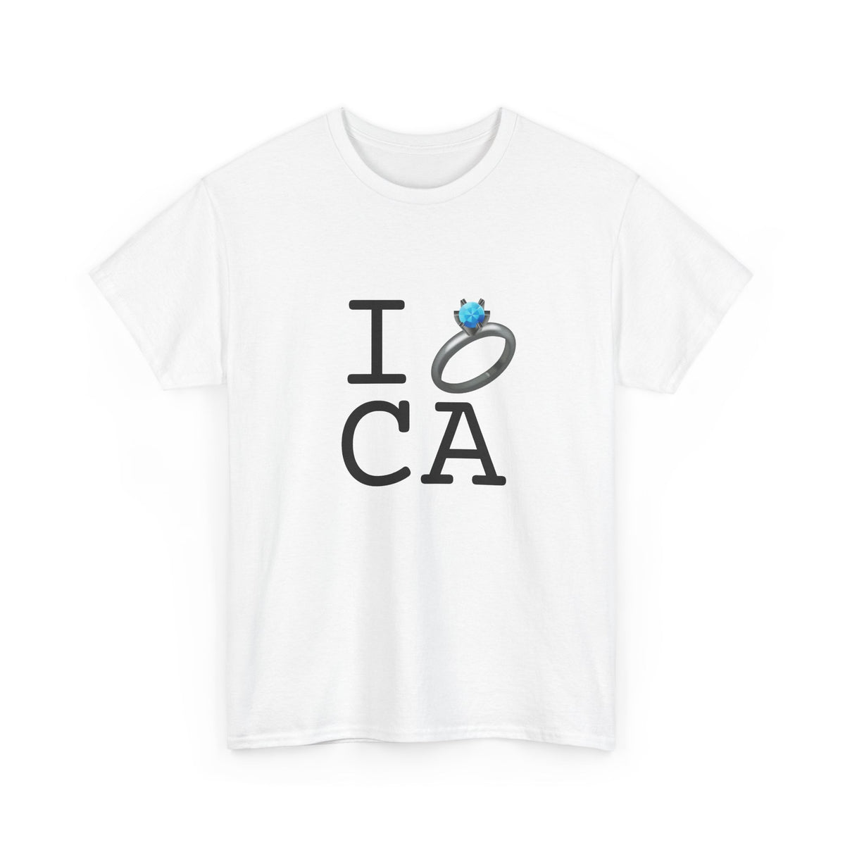 "I'm Married to (Diamond Ring) California" Tee