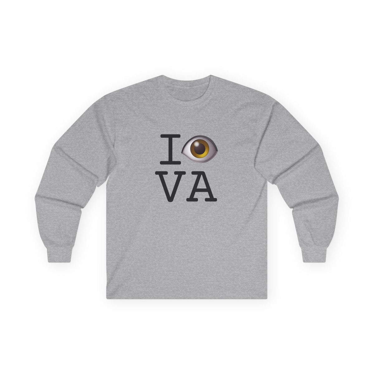 "I See (Eye) Virginia" Long Sleeve Shirt