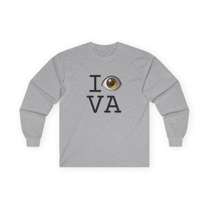 "I See (Eye) Virginia" Long Sleeve Shirt