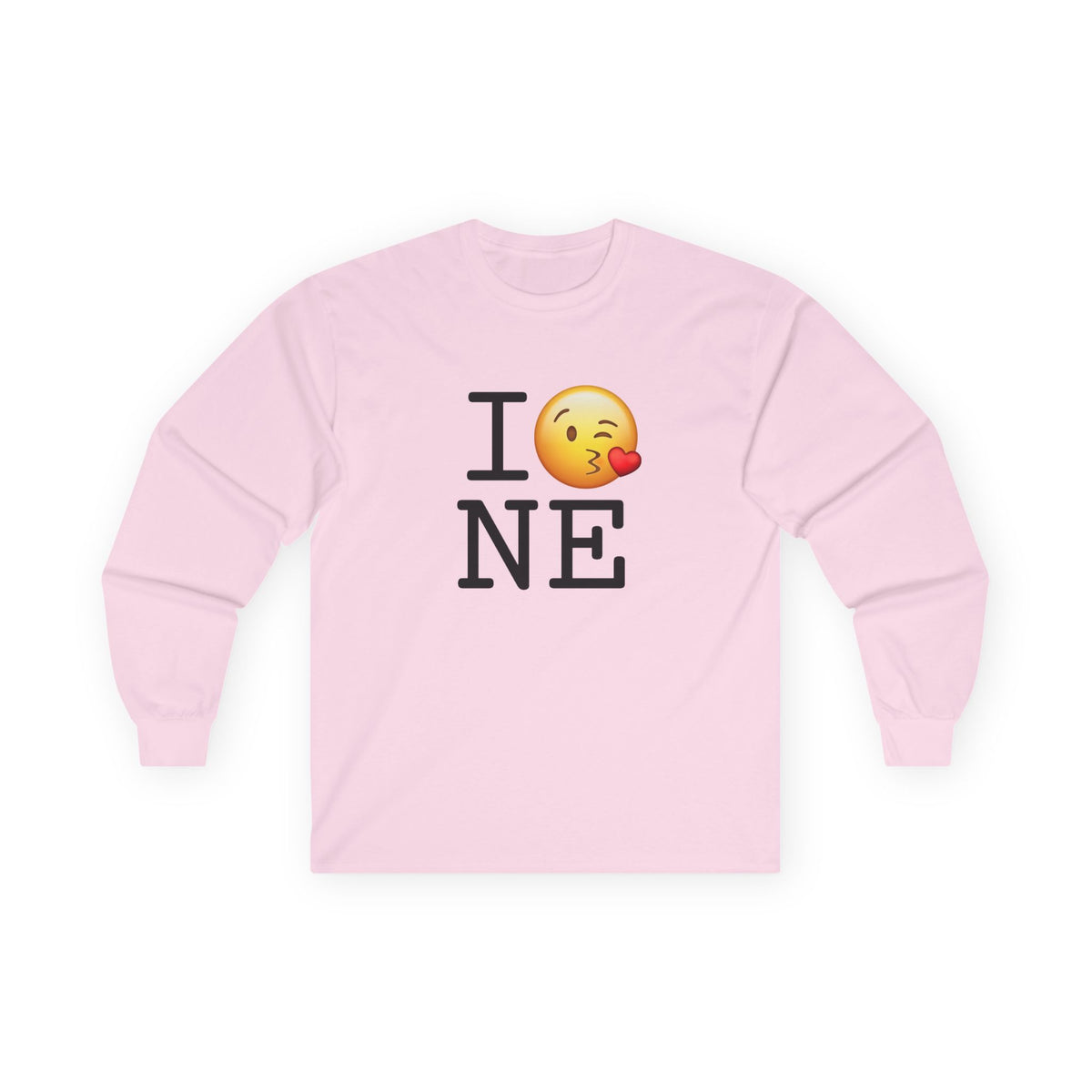 "I Blow a Kiss at Nebraska" Long Sleeve Shirt