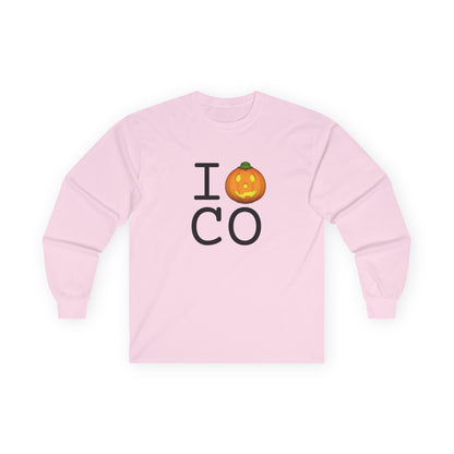 "I Jack-O-Lantern (Pumpkin) Colorado" Long Sleeve Shirt