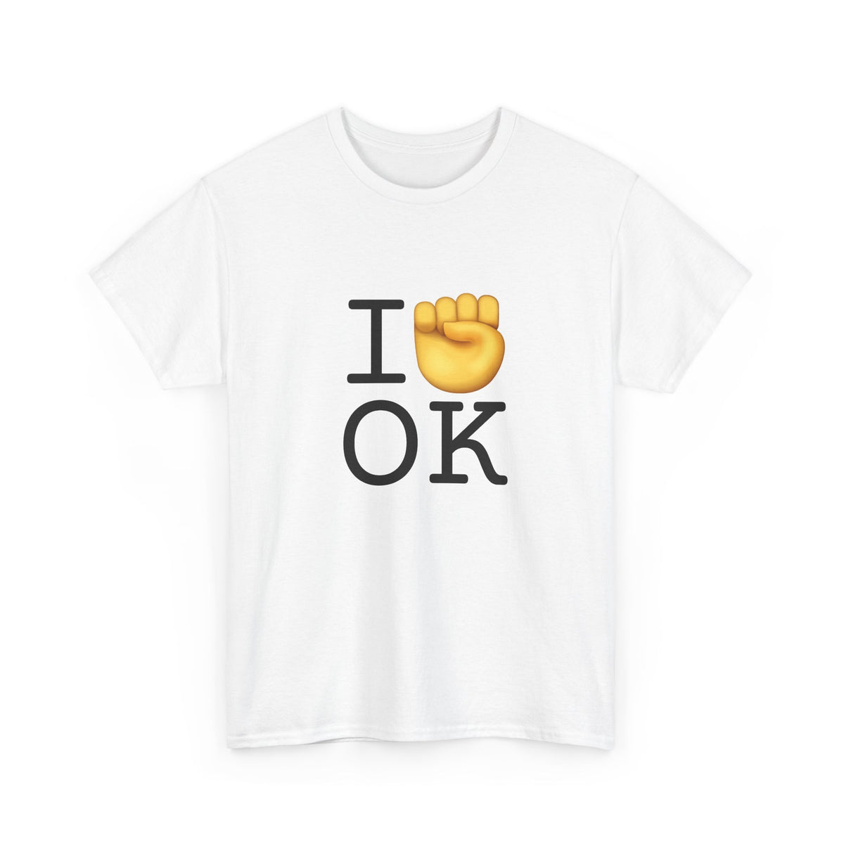 "I Raise my Fist with Oklahoma" Tee