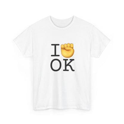 "I Raise my Fist with Oklahoma" Tee