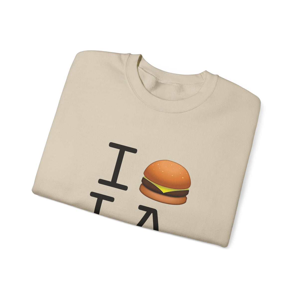 "I Cheeseburger Louisiana" Sweatshirt