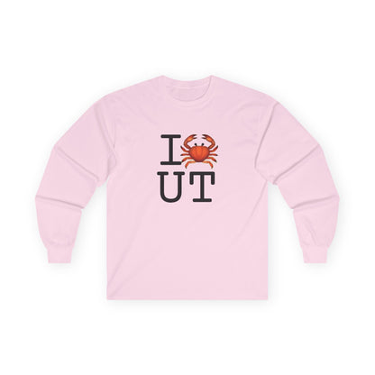 "I Crab Utah" Long Sleeve Shirt