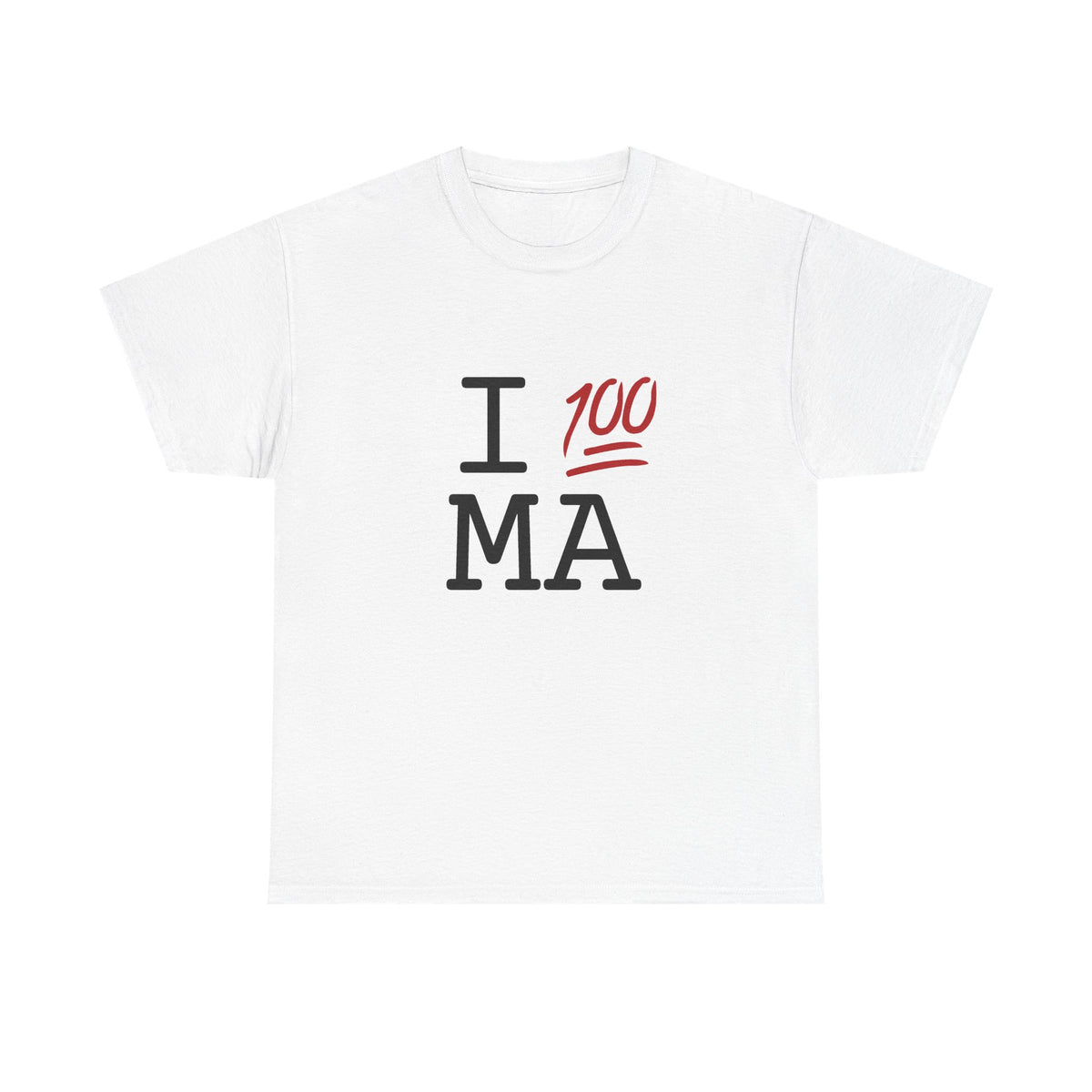 "I Keep it 100 in Massachusetts" Tee