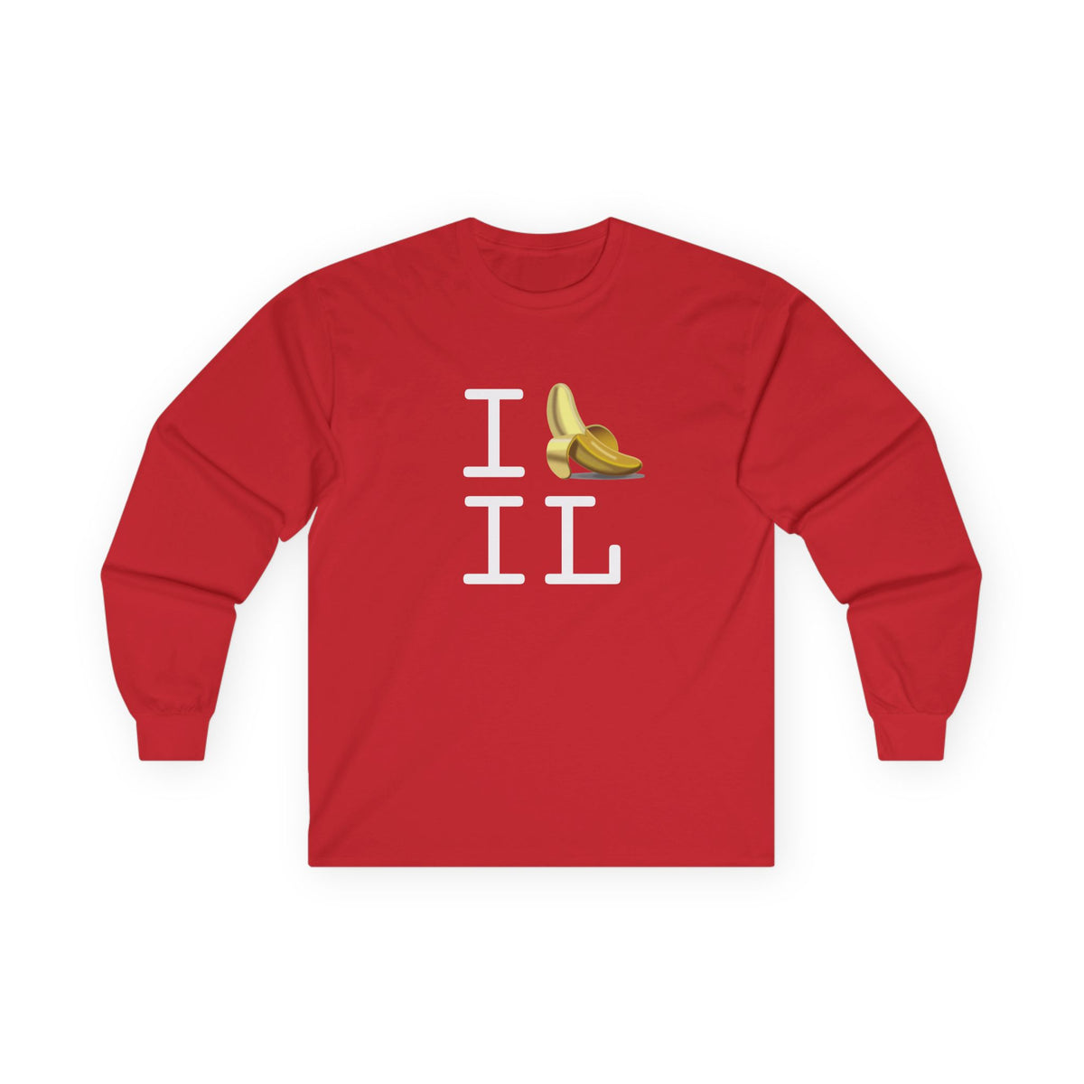 "I'm Bananas about Illinois" Long Sleeve Shirt