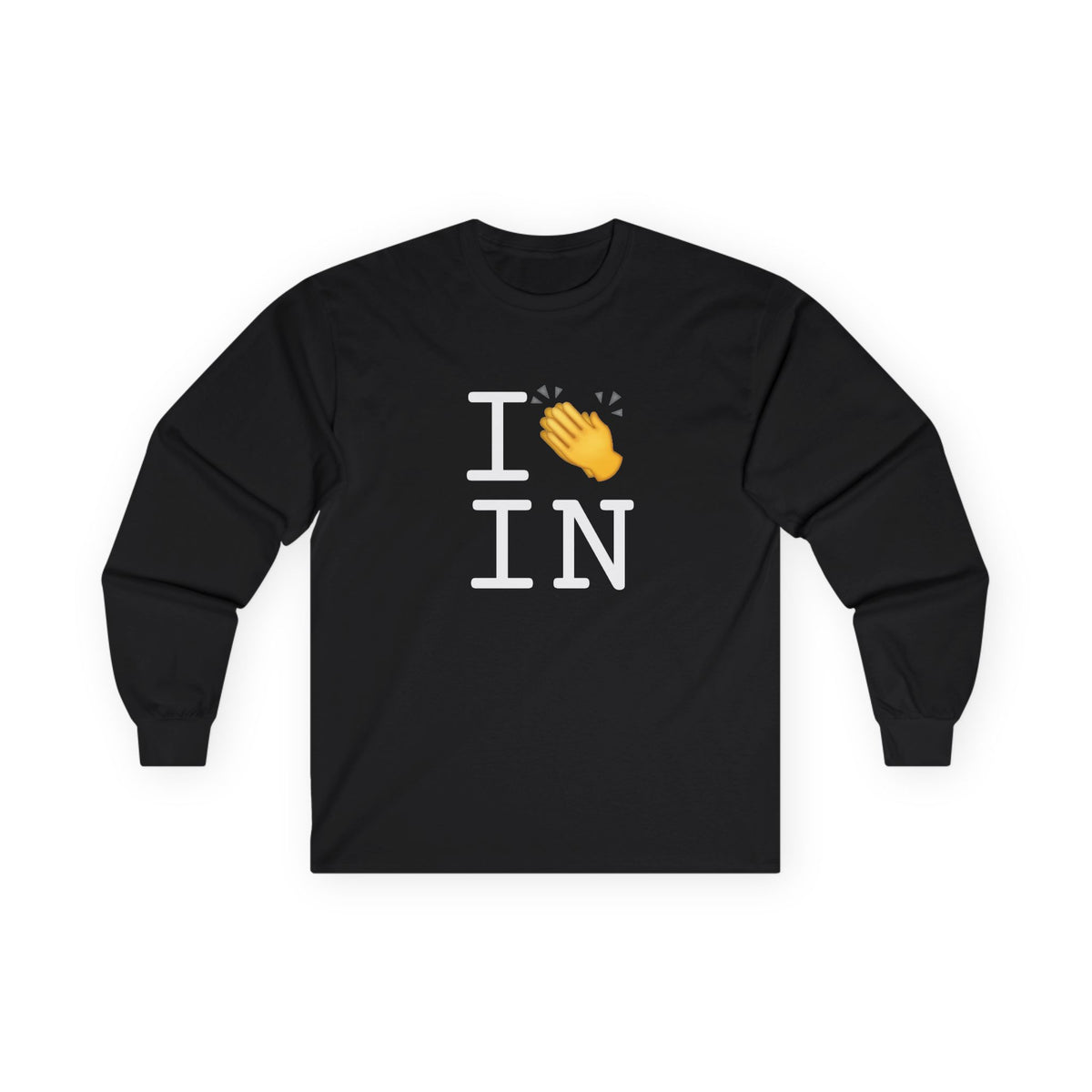 "I Applaud Indiana" Long Sleeve Shirt