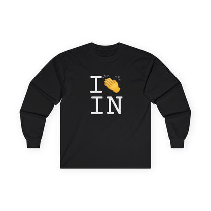 "I Applaud Indiana" Long Sleeve Shirt