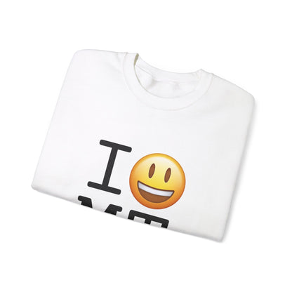 "I'm Happy about Montana" Sweatshirt