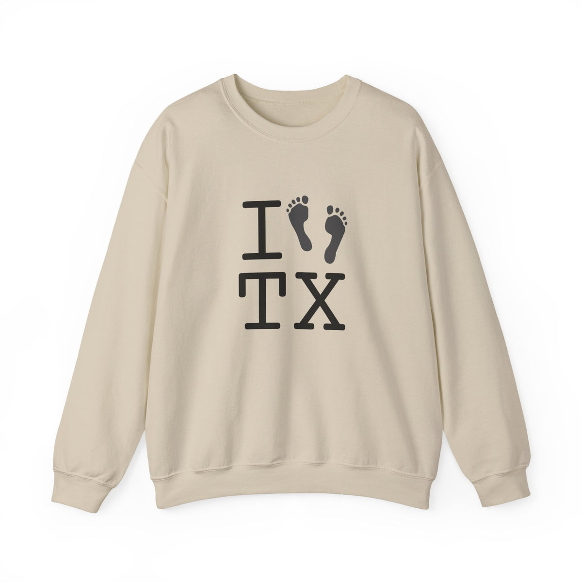 "I leave Footsteps in Texas" Sweatshirt