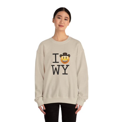 "I'm a Cowboy or Cowgirl in Wyoming" Sweatshirt