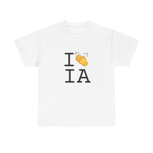 "I Applaud Iowa" Tee