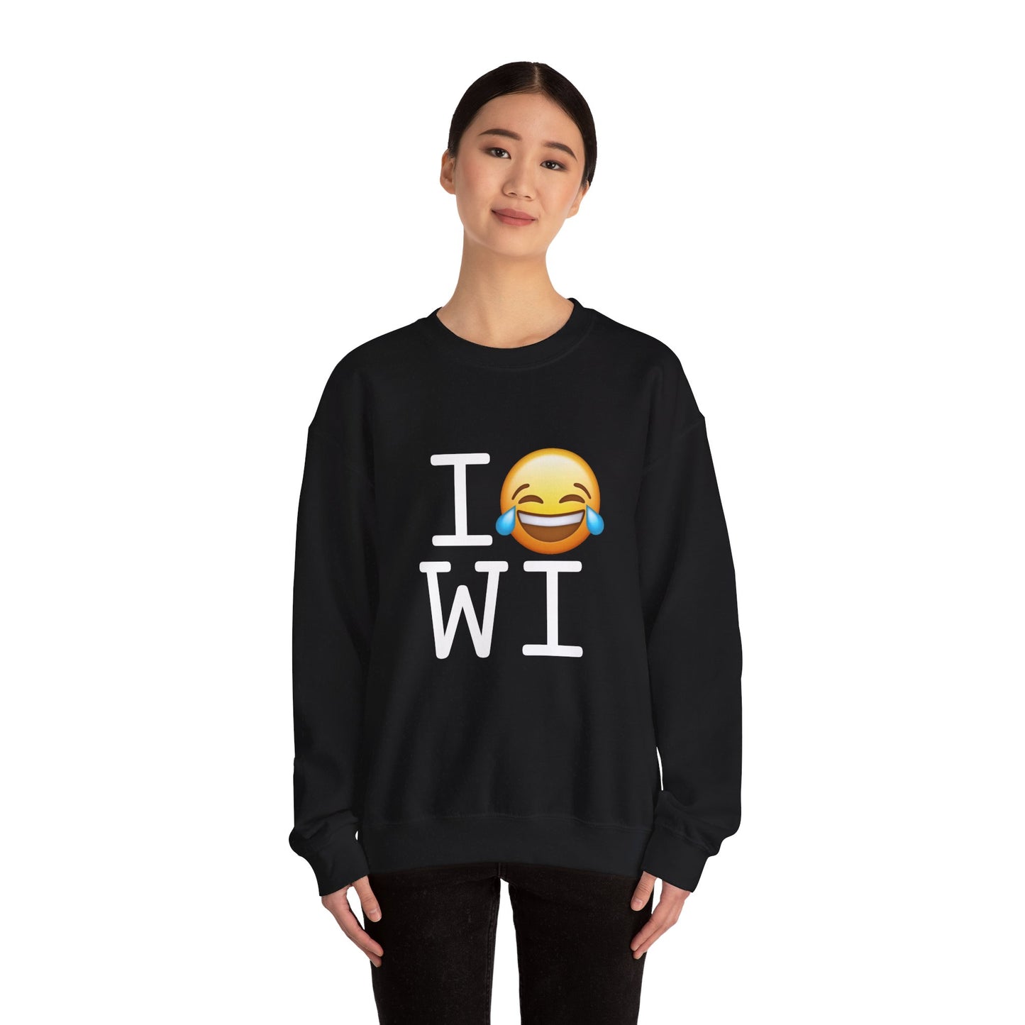 "I'm Laughing at Wisconsin" Sweatshirt