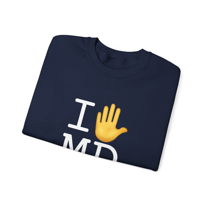 "I Stop (Raised Hand) Maryland" Sweatshirt