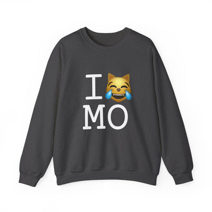 "I'm Laughing like a Cat at Missouri" Sweatshirt