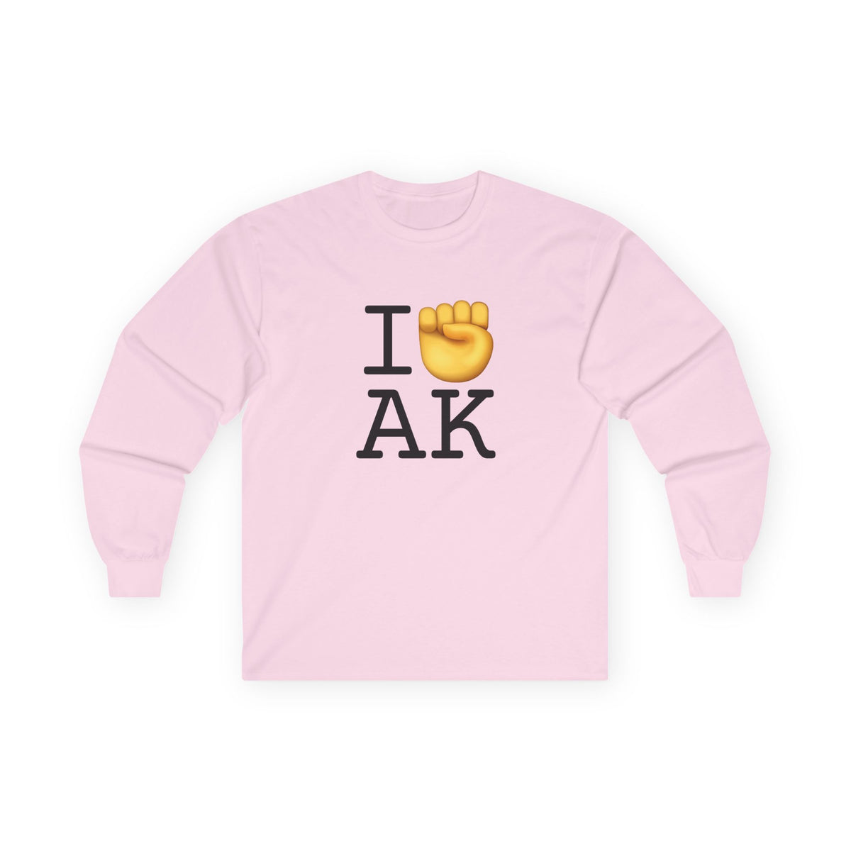 "I Raise my Fist with Alaska" Long Sleeve Shirt