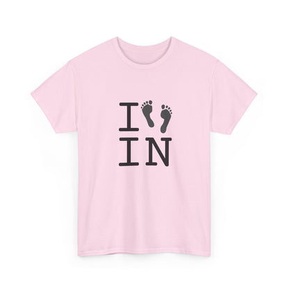 "I leave Footsteps in Indiana" Tee
