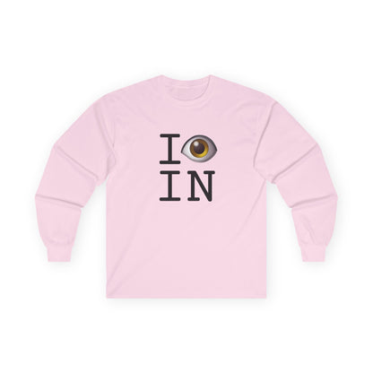 "I See (Eye) Indiana" Long Sleeve Shirt