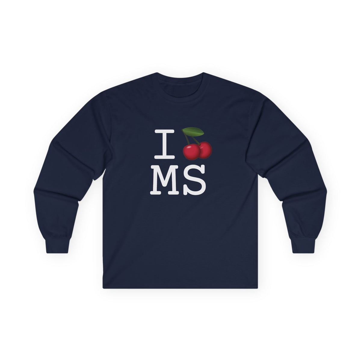 "I Cherry Mississippi" Long Sleeve Shirt
