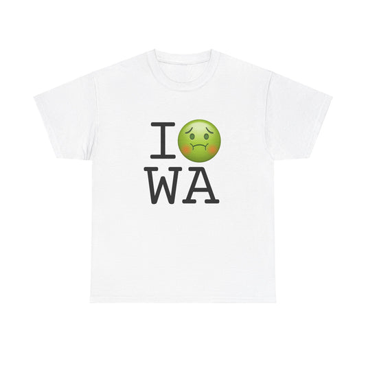 "I'm Nauseous about Washington" Tee