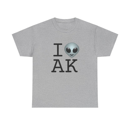 "I Feel Alien in Alaska" Tee