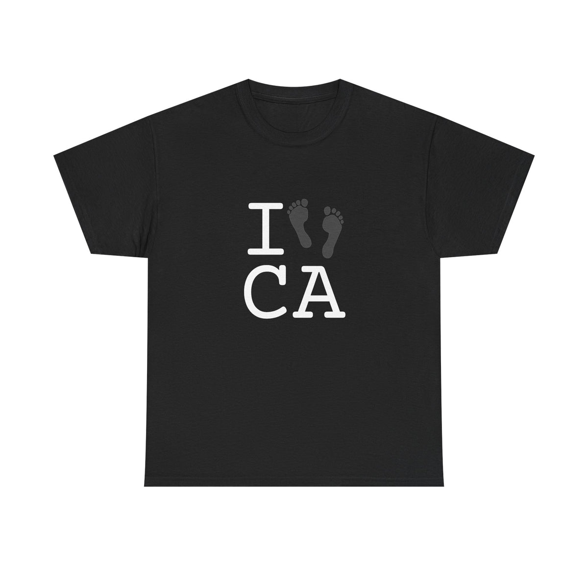 "I leave Footsteps in California" Tee