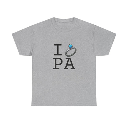 "I'm Married to (Diamond Ring) Pennsylvania" Tee