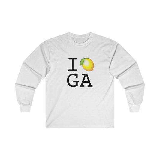 "I Lemon Georgia" Long Sleeve Shirt