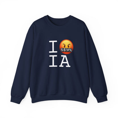 "I Curse about Iowa" Sweatshirt