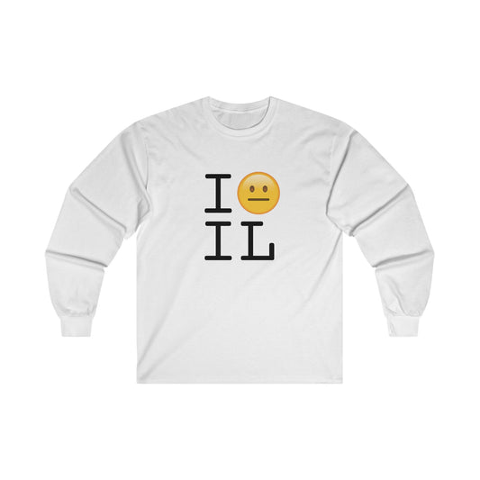 "I'm Neutral About Illinois" Long Sleeve Shirt