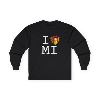 "I Present Michigan" Long Sleeve Shirt
