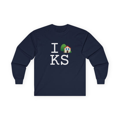 "I'm Home in Kansas" Long Sleeve Shirt