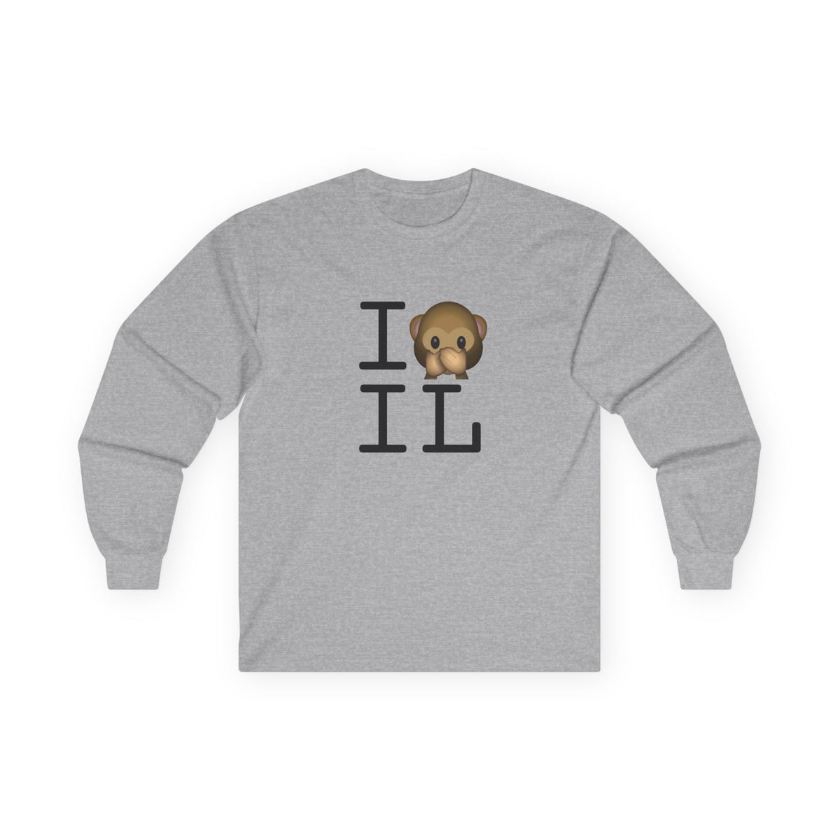 "I Don't Speak about Illinois" Long Sleeve Shirt