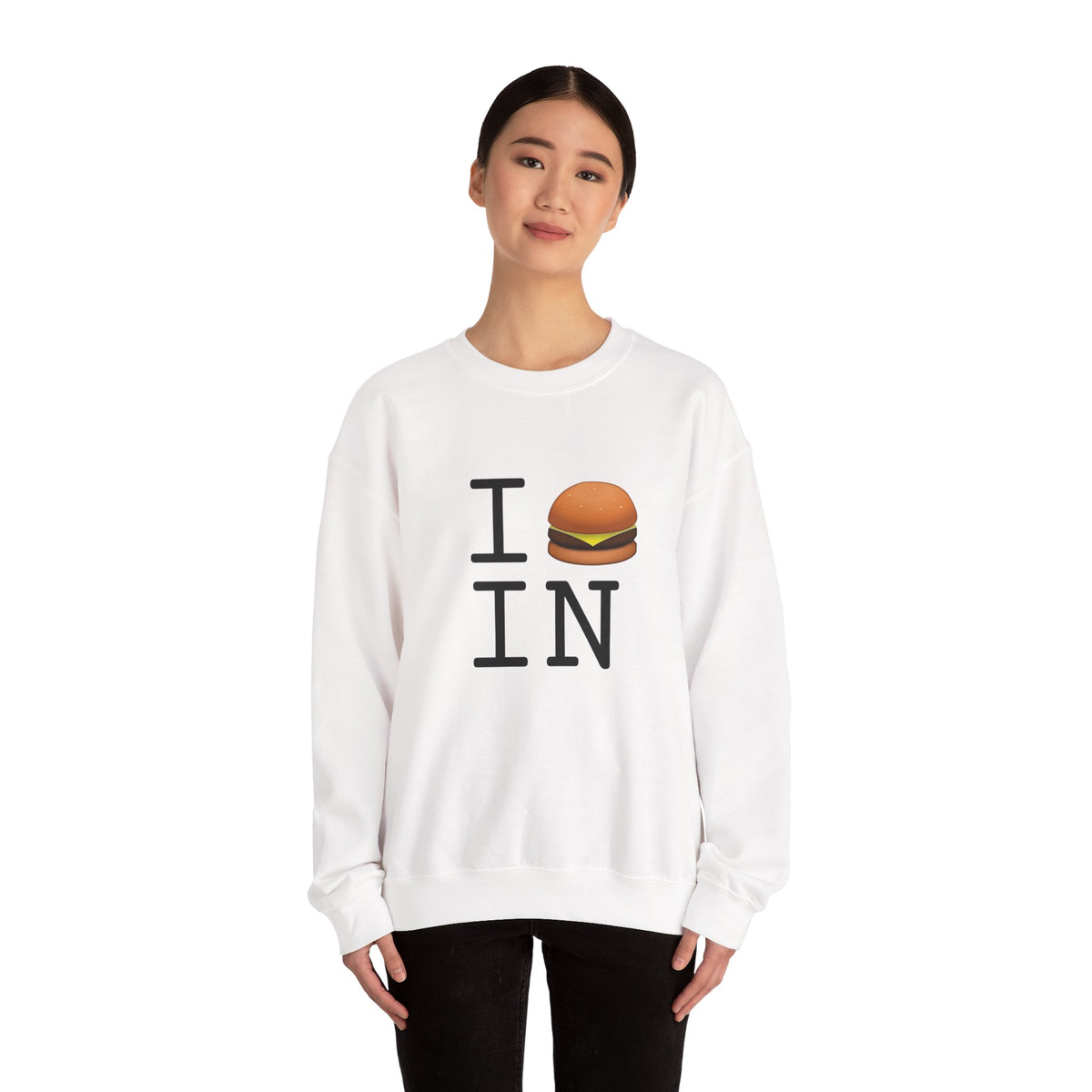 "I Cheeseburger Indiana" Sweatshirt