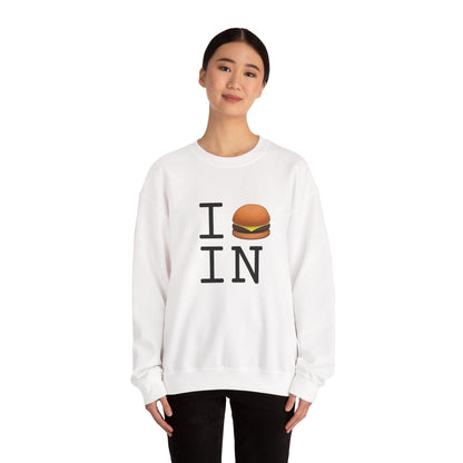 "I Cheeseburger Indiana" Sweatshirt