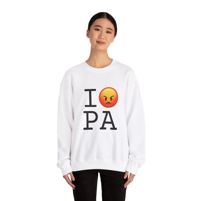 "I'm Angry about Pennsylvania" Sweatshirt