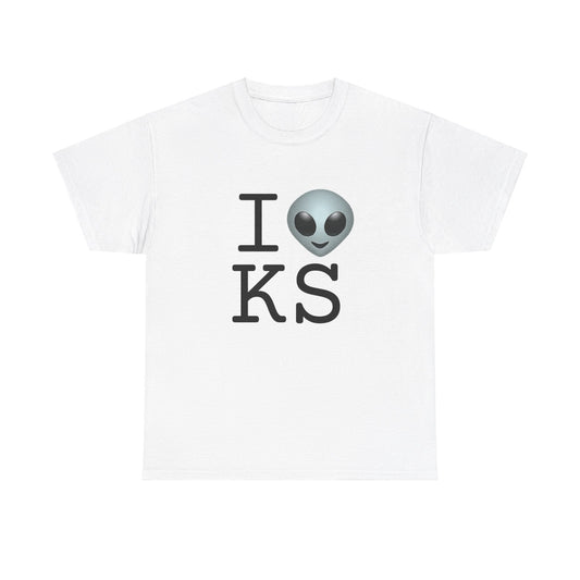 "I Feel Alien in Kansas" Tee