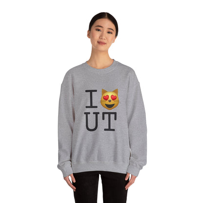 "I'm a Cat that Loves Utah" Sweatshirt