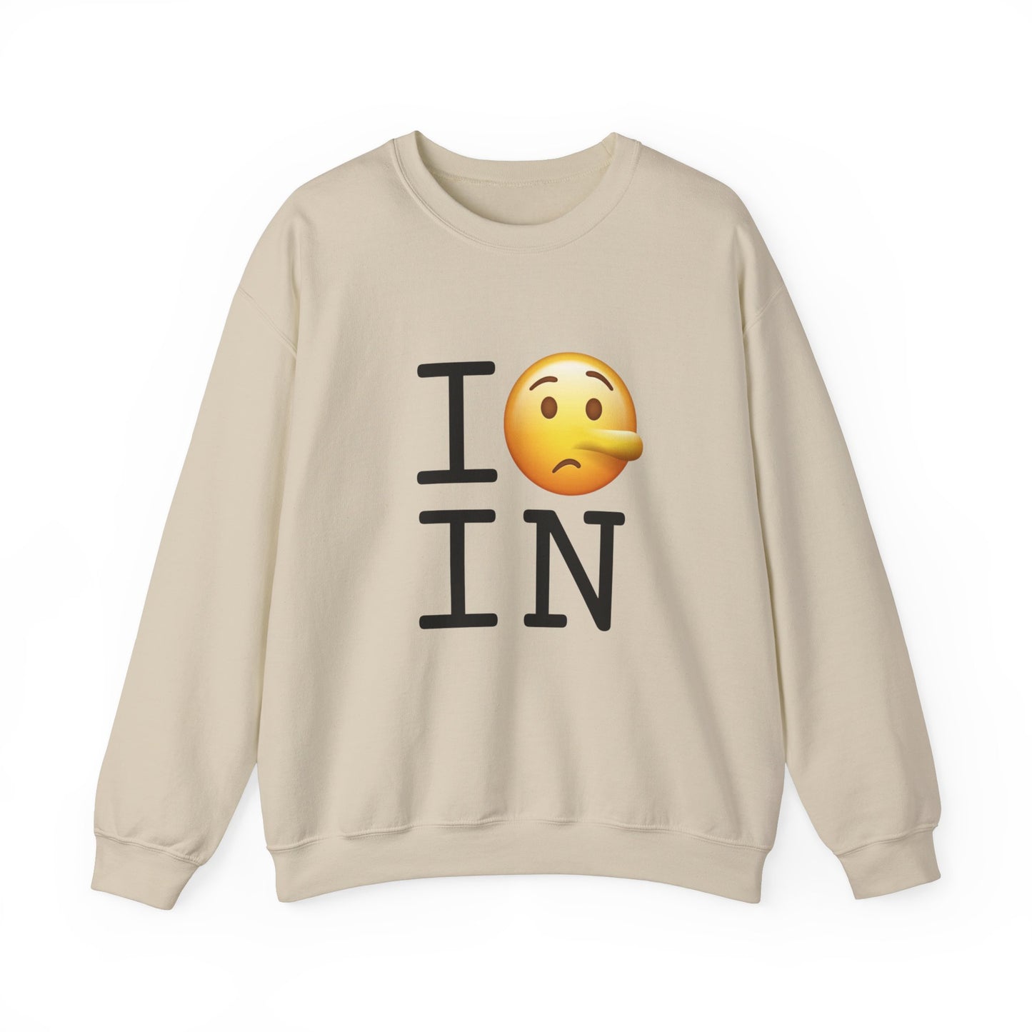 "I Lie about Indiana" Sweatshirt