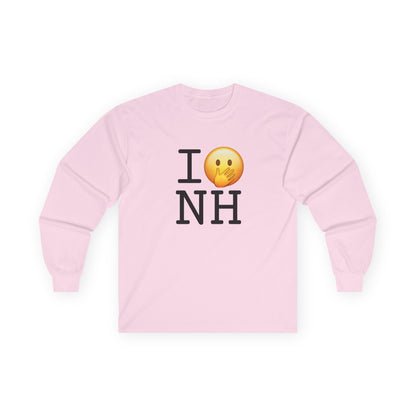 "I Messed Up (Oops) in New Hampshire" Long Sleeve Shirt