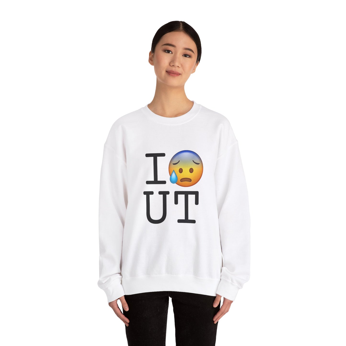 "I'm Anxiously Sweating in Utah" Sweatshirt