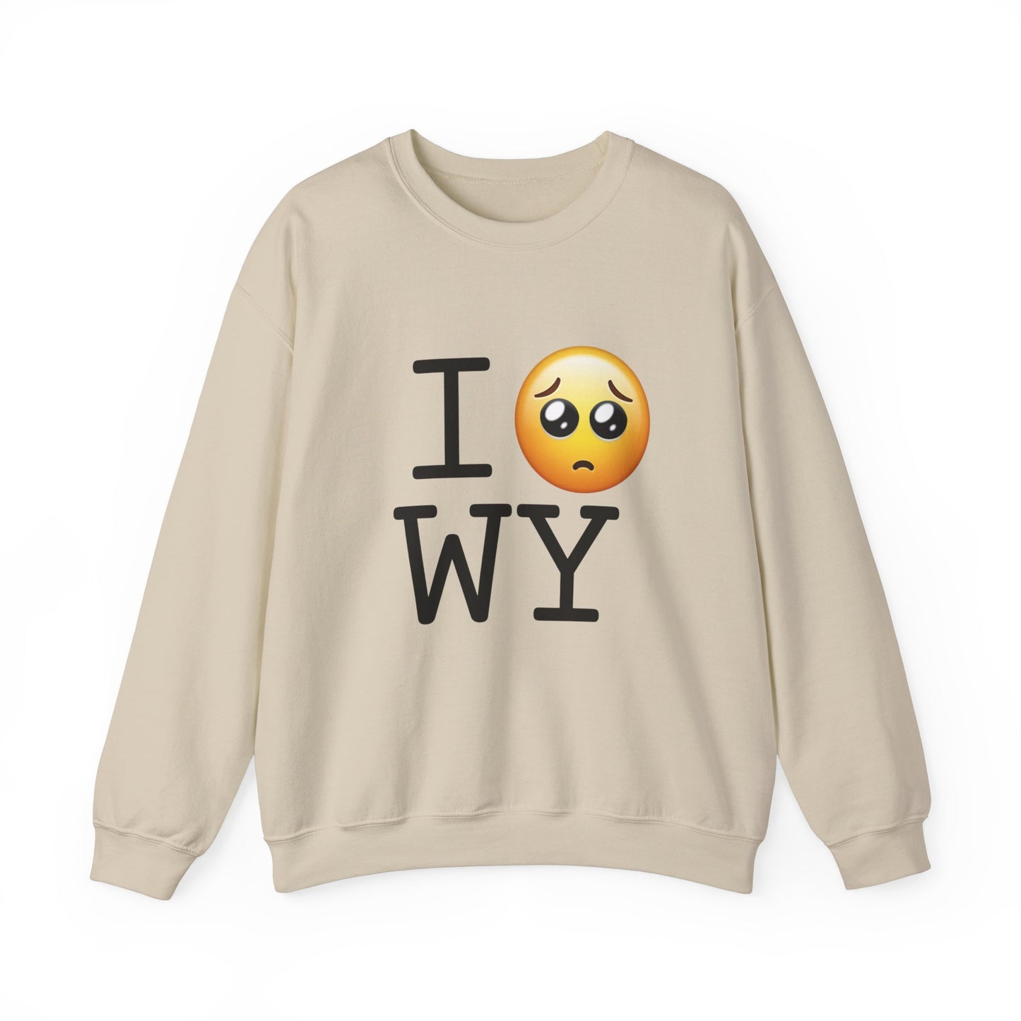 "I'm Begging about Wyoming" Sweatshirt