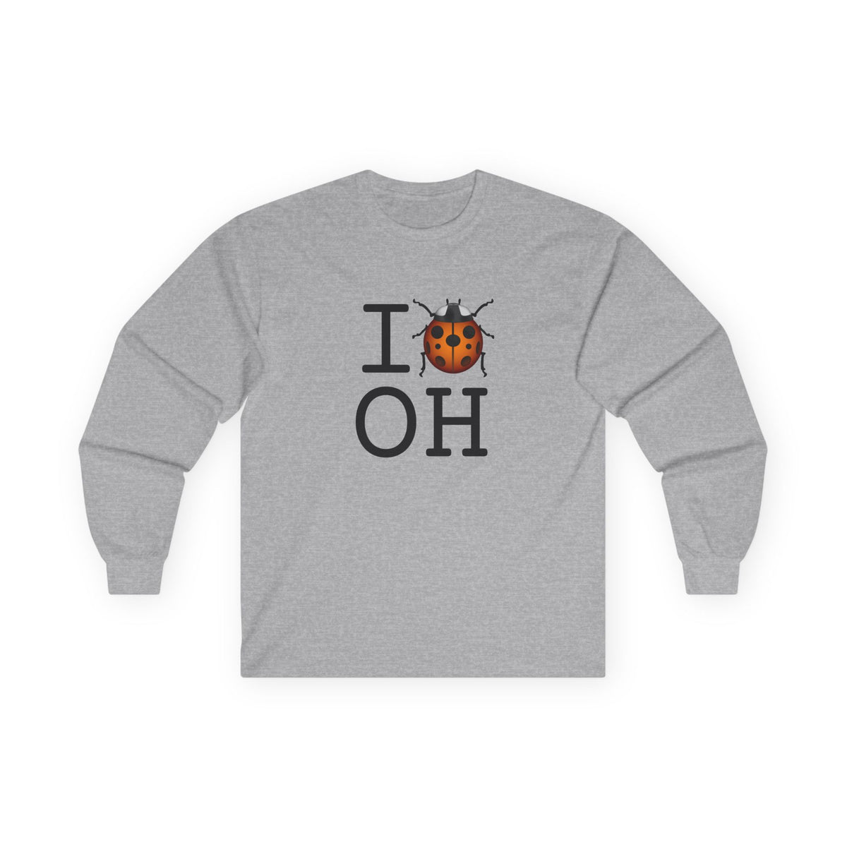 "I Ladybug Ohio" Long Sleeve Shirt