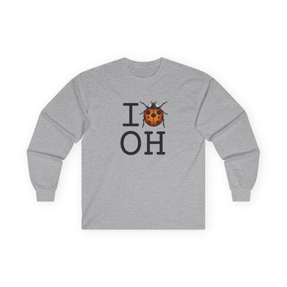"I Ladybug Ohio" Long Sleeve Shirt