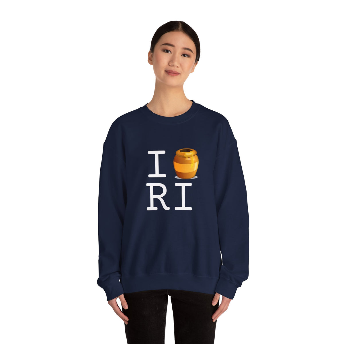 "I Honey Rhode Island" Sweatshirt