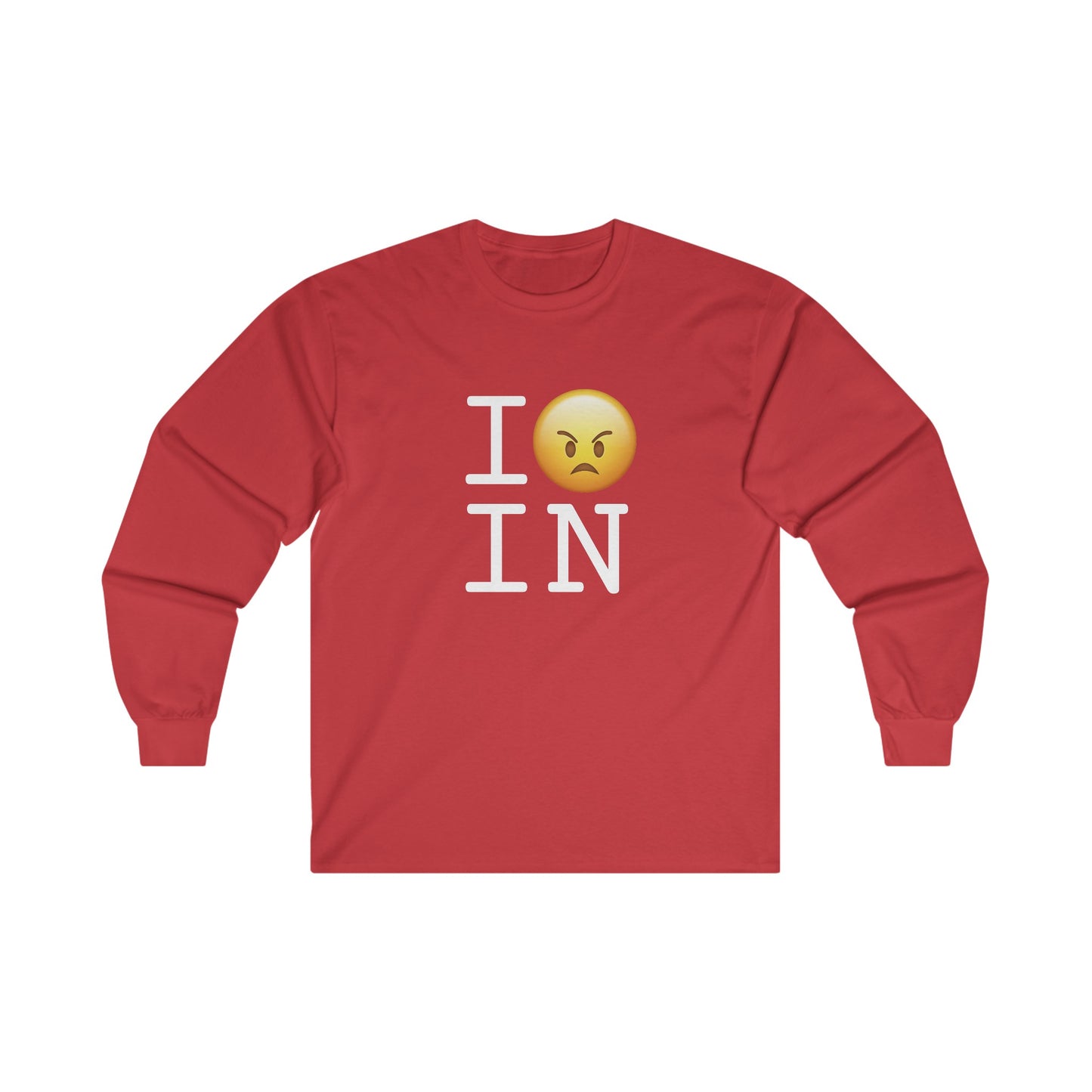 "I'm Mad at Indiana" Long Sleeve Shirt