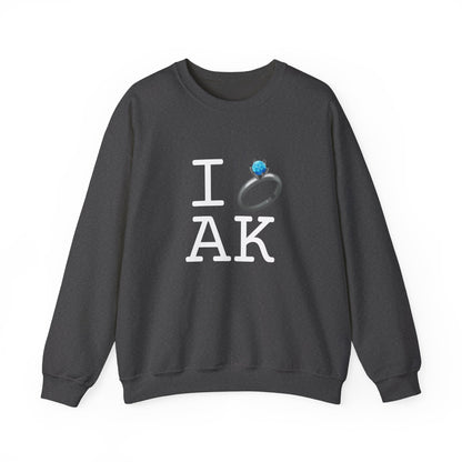 "I'm Married to (Diamond Ring) Alaska" Sweatshirt