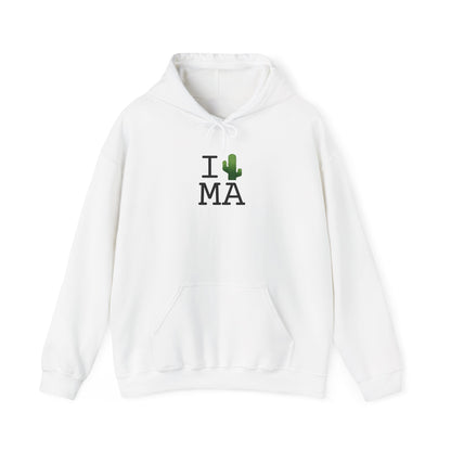 "I Cactus Massachusetts" Hoodie