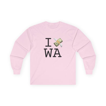 "I Lose Money in Washington" Long Sleeve Shirt